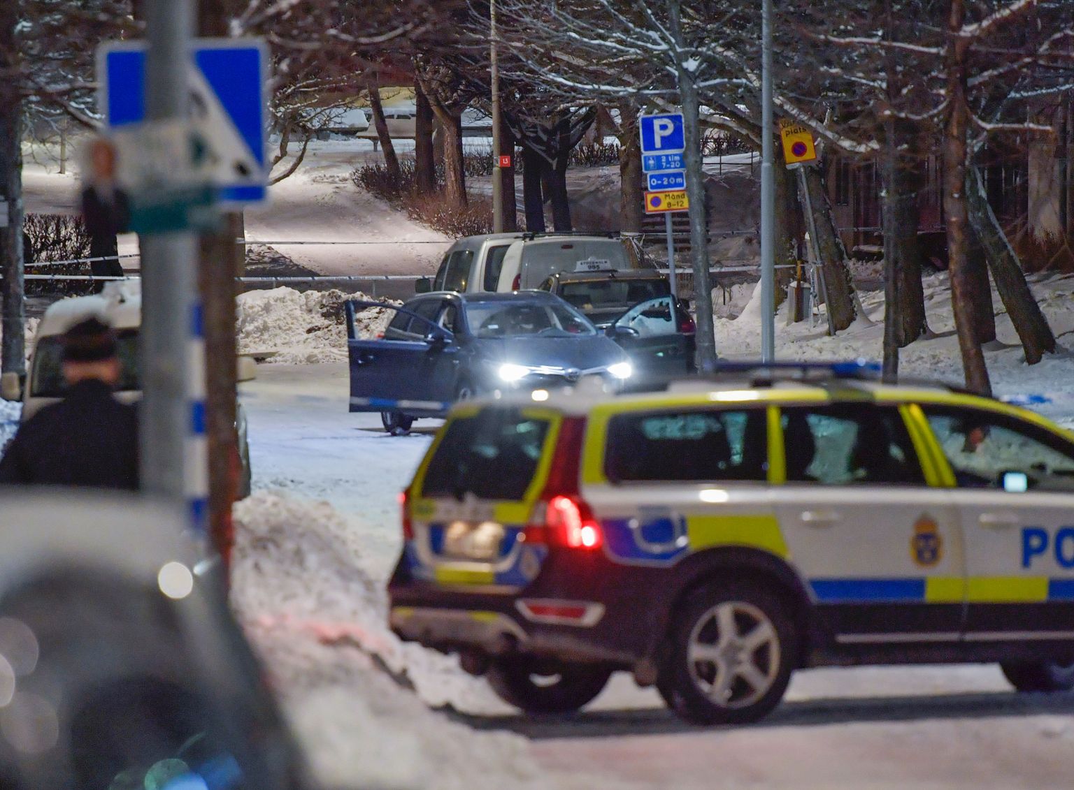 Полиция Стокгольма. Снимок иллюстративный.