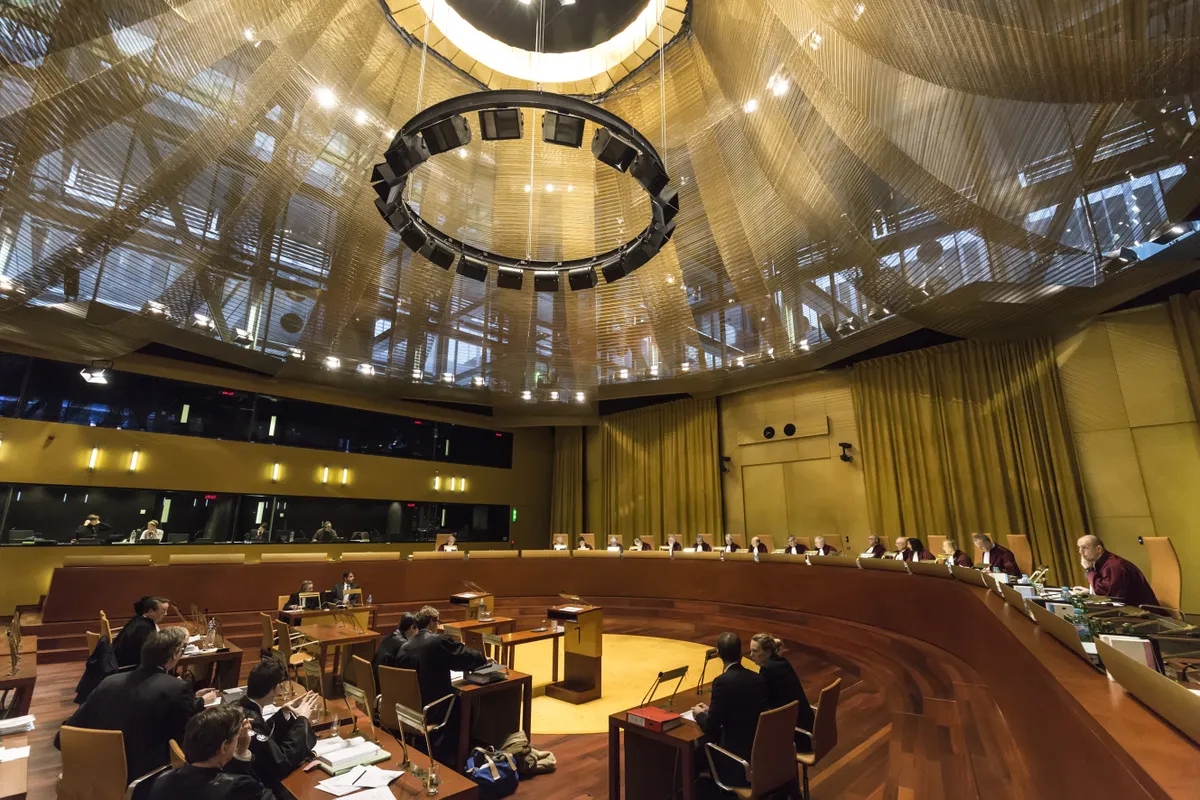 Euroopa Kohtu istung suurkojas.