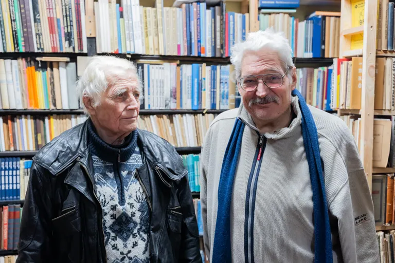 Kauased tuttavad Olaf Esna ja vabakutseline ajakirjanik Kalev Vilgats on mõlemad head kodulinna ajaloo tundjad.
