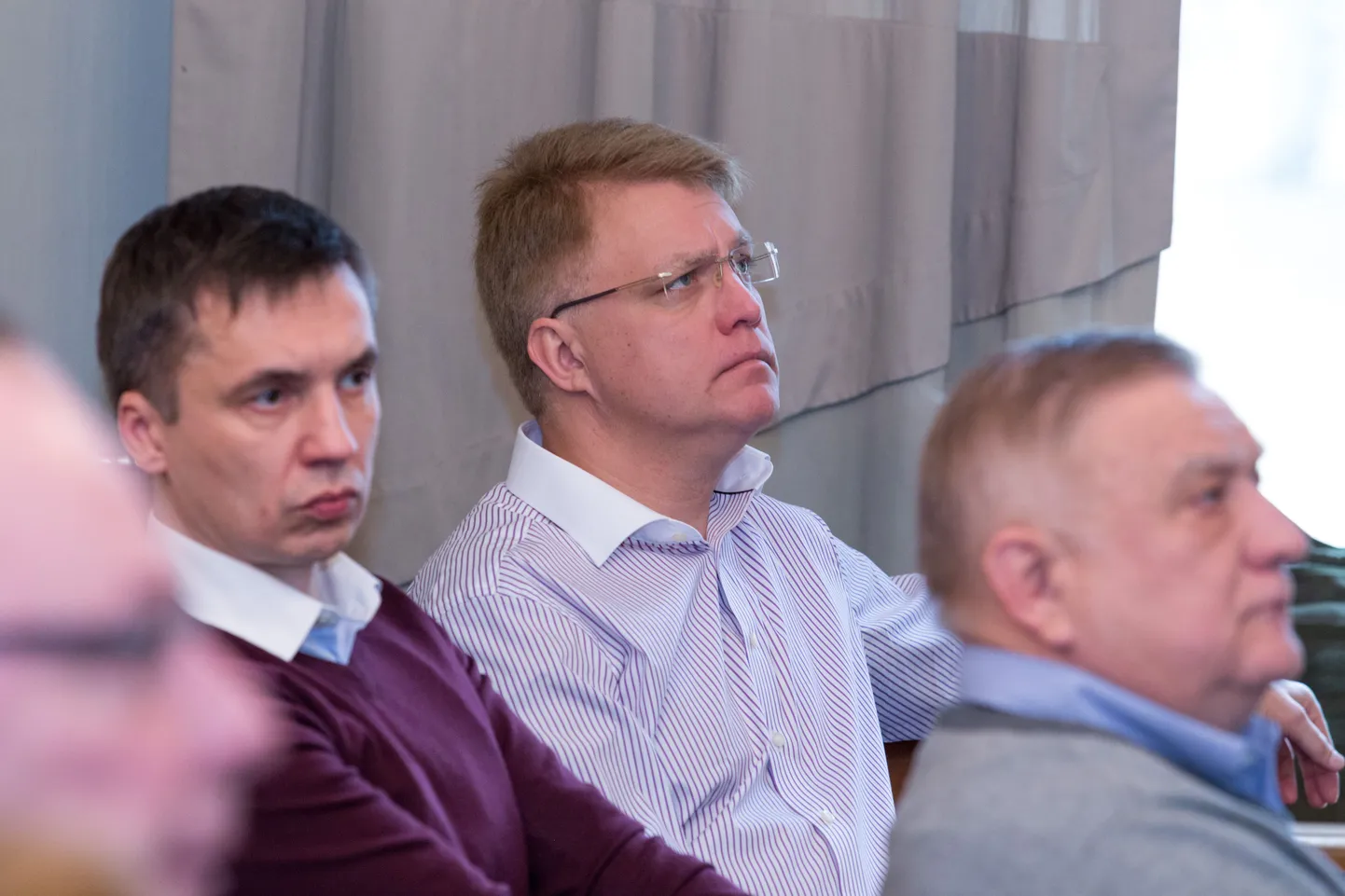 Teet Soorm (keskel) on teadmata ajaks Rakvere lihatööstuse juhtimisest kõrvaldatud koos mitme teise juhatuse liikmega.