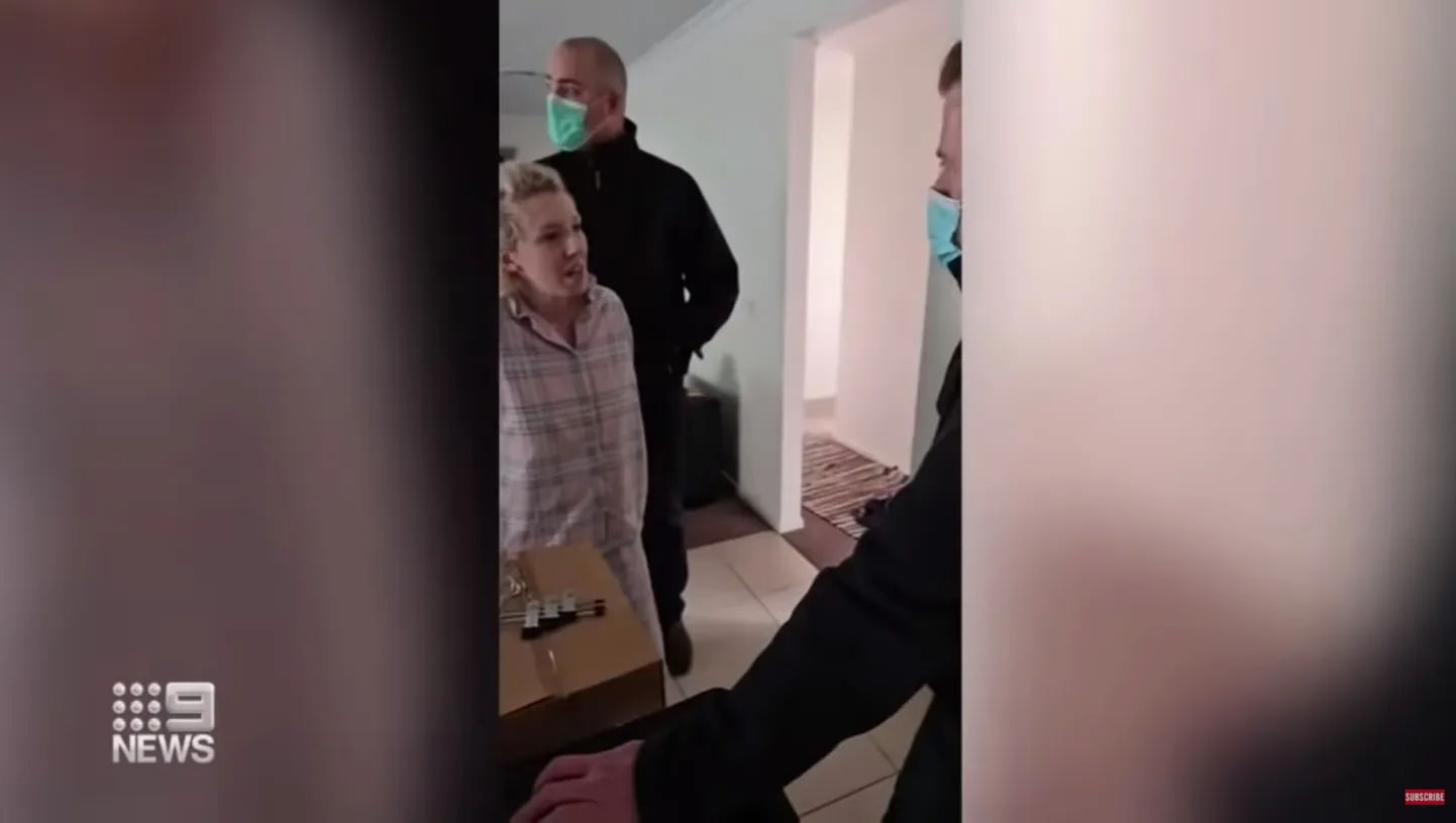 Victoria politsei arreteeris raseda naise.