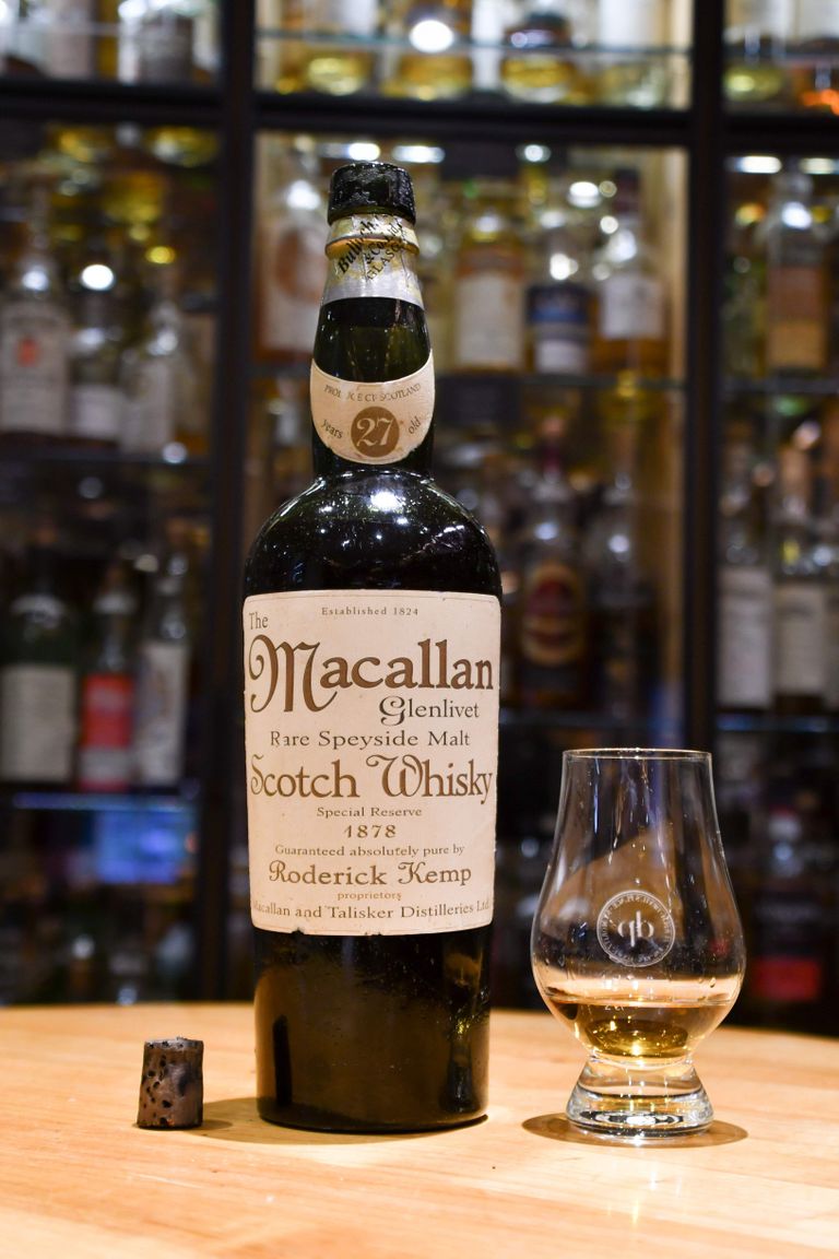 1878. aasta Macallan viski