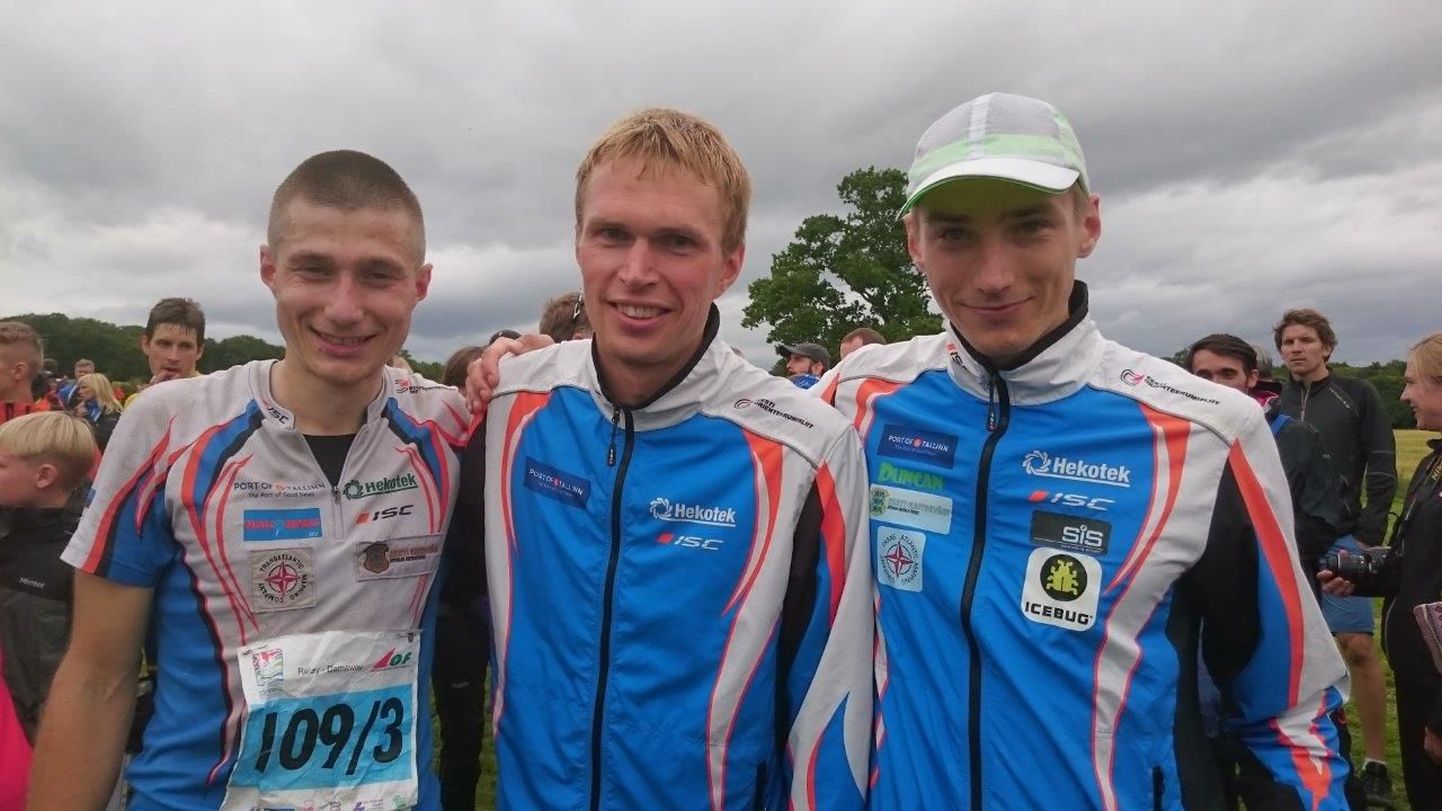 Vasakult paremale: Timo Sild, Sander
Vaher, Lauri Sild.