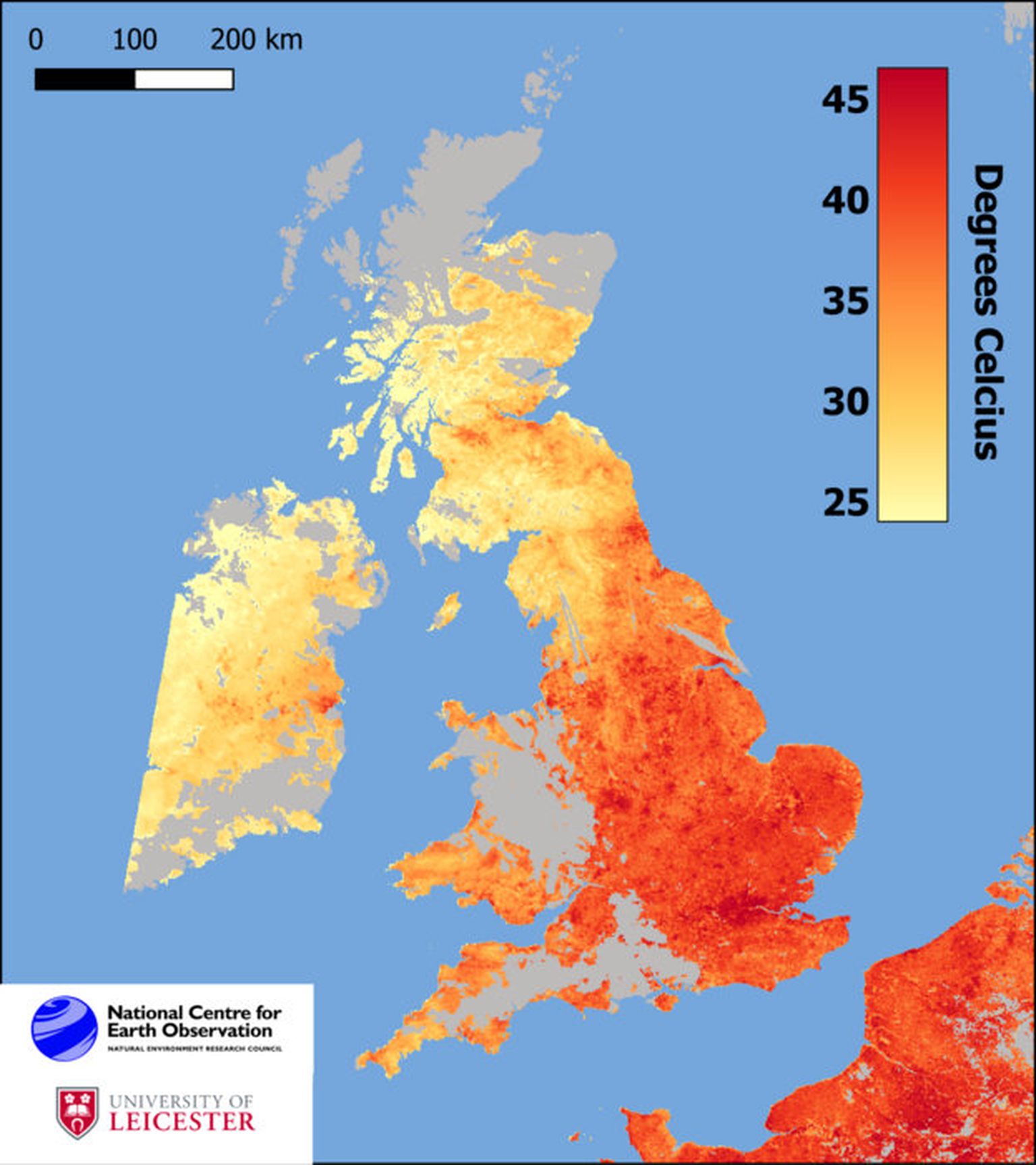 Kliimaeitajad levitavad infot, justkui oleksid punased toonid ilmakaartidel sinna pandud paanika tekitamiseks. Pilt on illustreeriv.