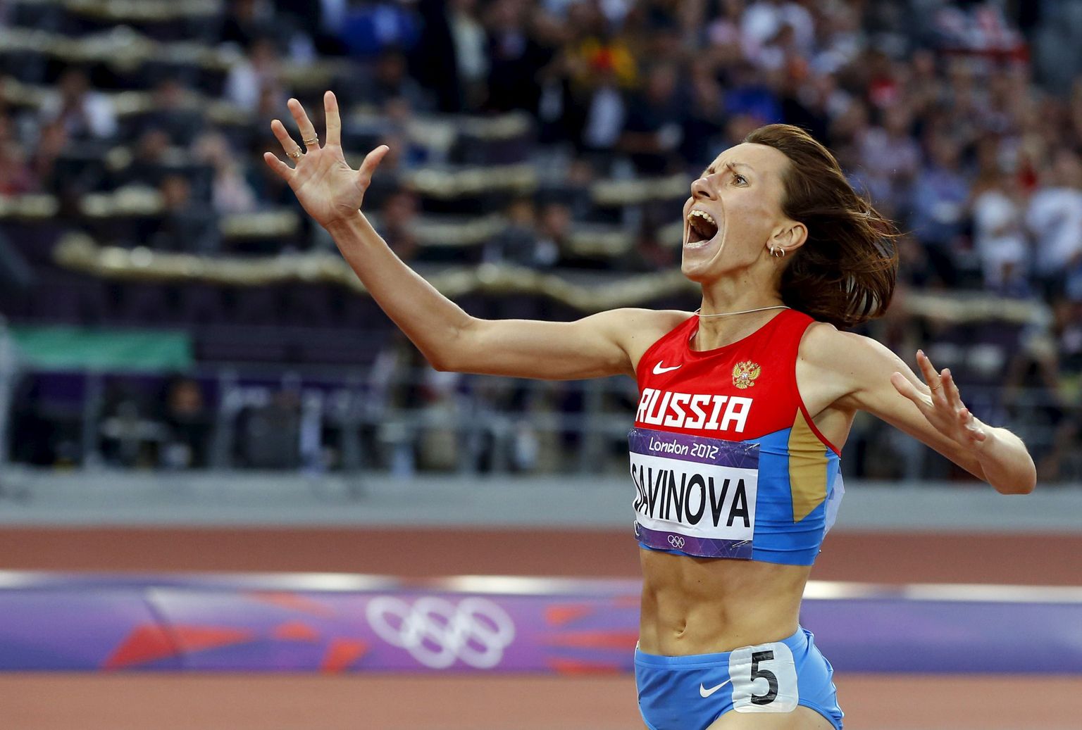 Olümpiavõitja Maria Savinova on üks neist, kellele nõutakse eluaegset võistluskeeldu.
