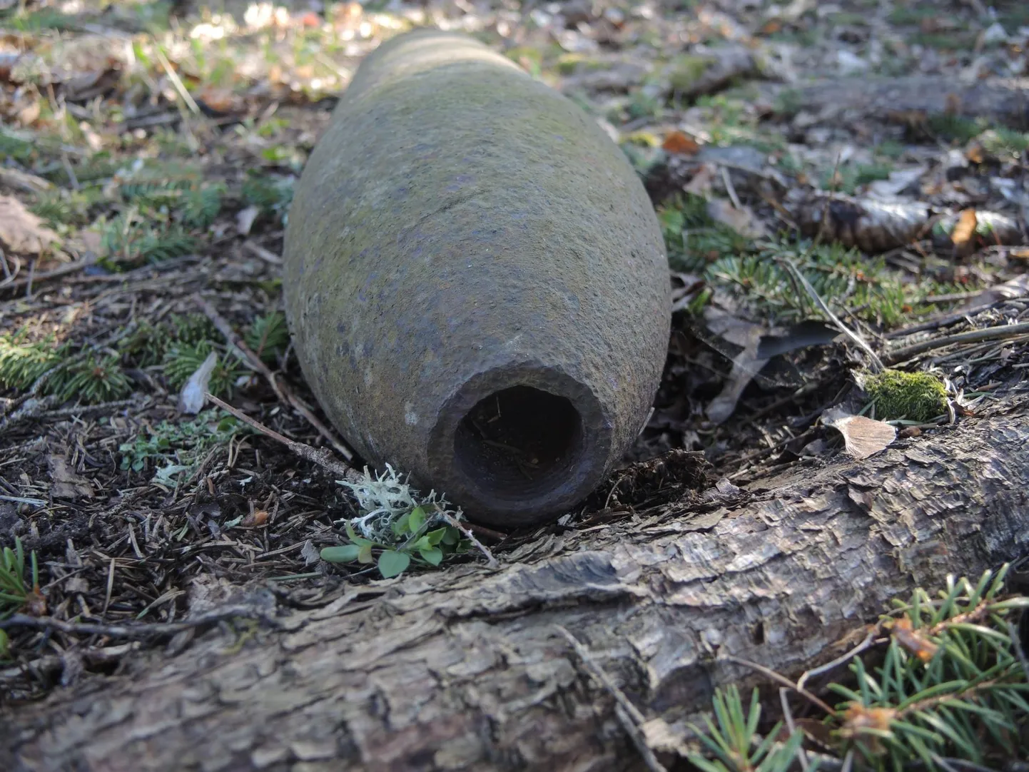 Allikõnnu külast leiti 2019. aastal kahurimürsk.