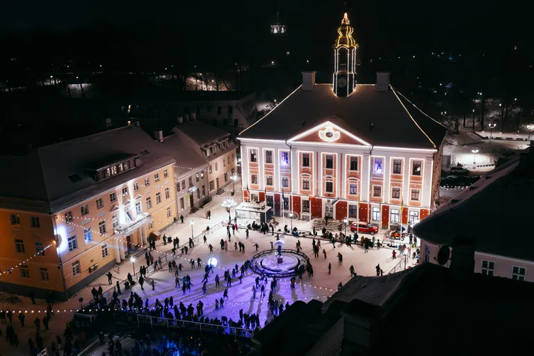 EuroDisko paneb 23. jaanuaril Tartu Raekoja platsi uisuväljakul peo käima.