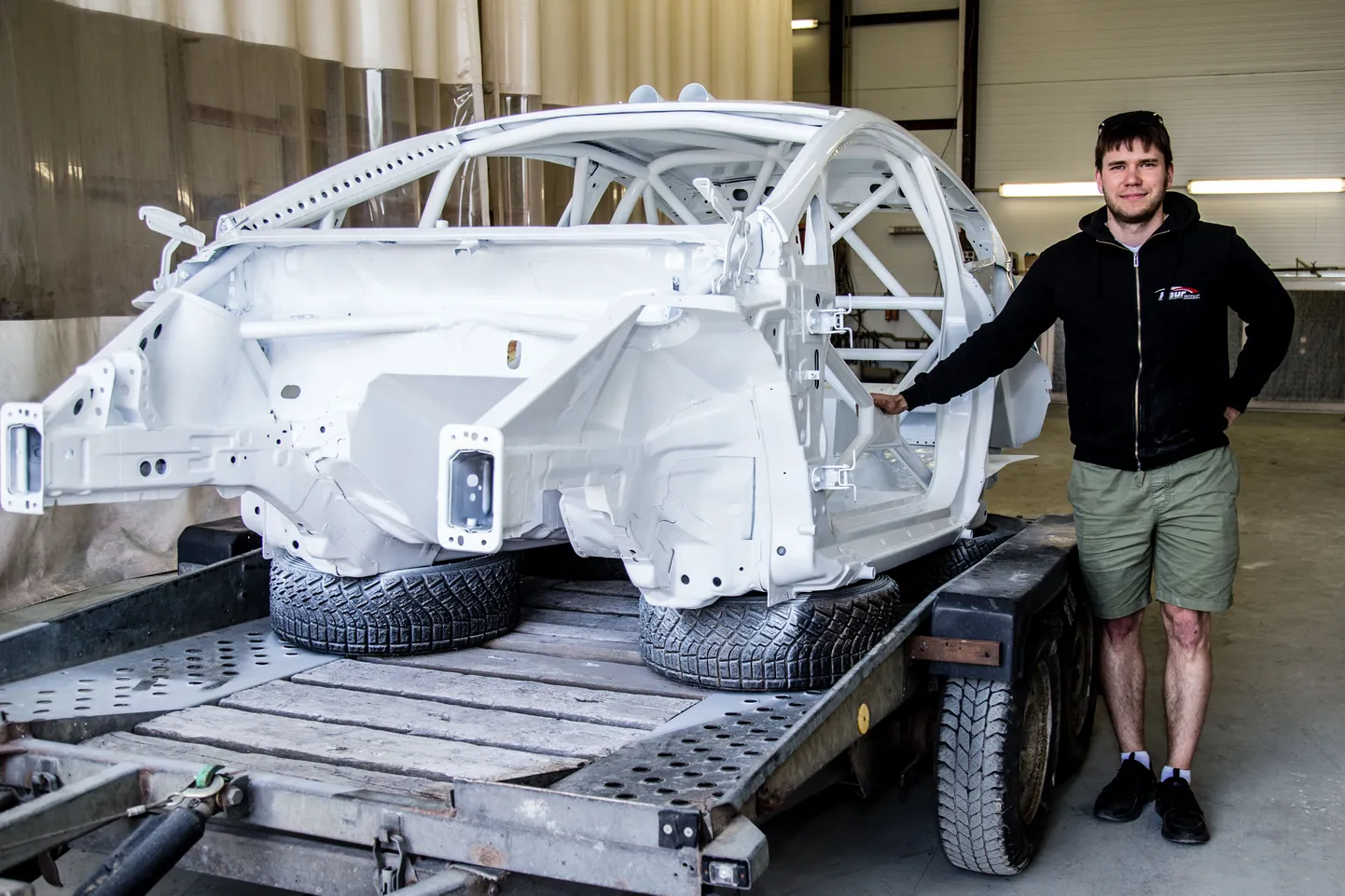 Egon Kauri uue ralliauto «doonoriks» on olnud neli-viis masinat.