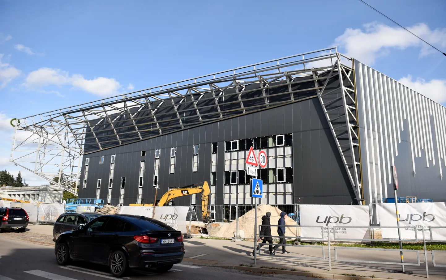Latvijas Nacionālā sporta centra - Daugavas stadiona vieglatlētikas manēža Spāru svētku laikā.