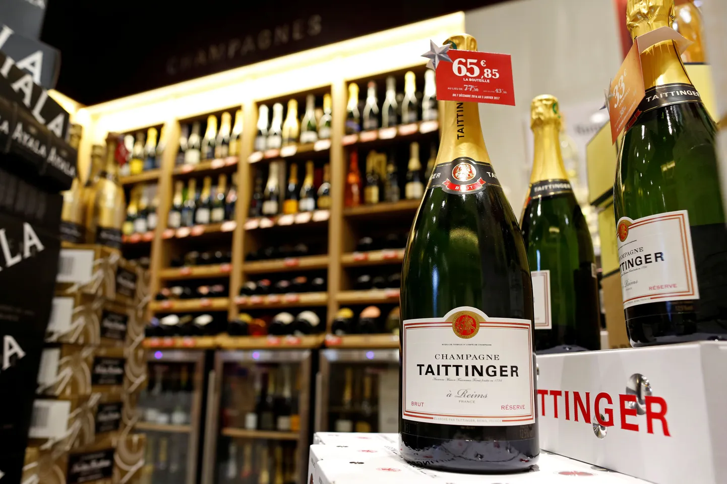 Ka Taittinger muutub brittide jaoks kallimaks.