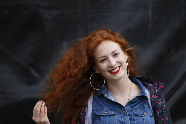 Molly Murphy Iiri punapeade kokkutulekul. / Peter Morrison/AP/Scanpix