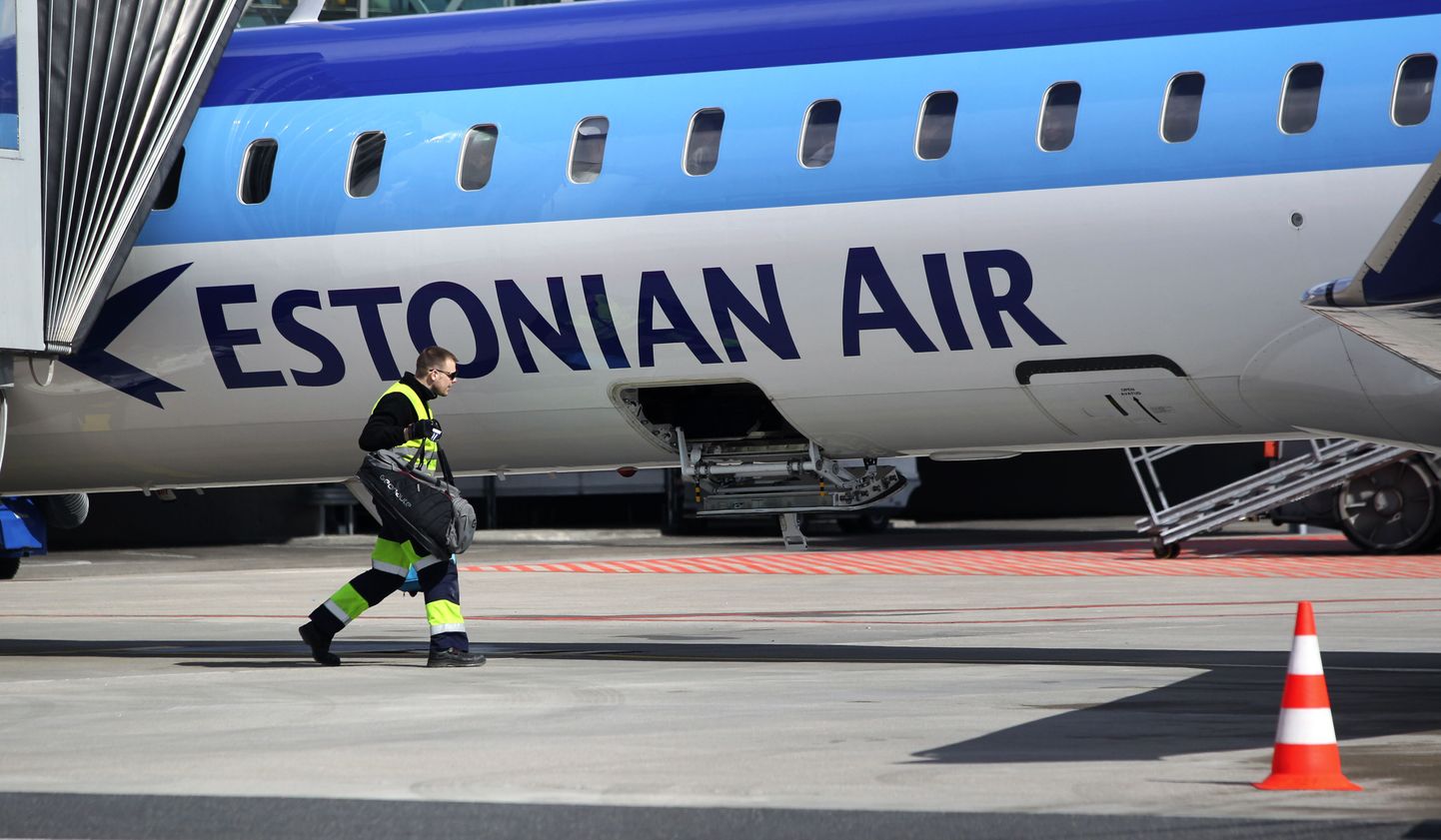 Самолет Estonian Air