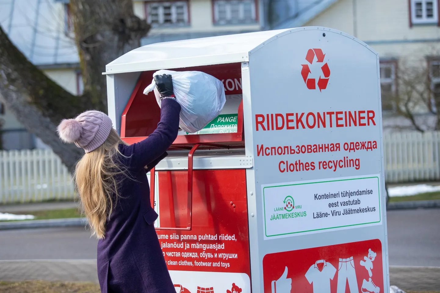 Riidekonteinerid on erakordselt populaarsed.