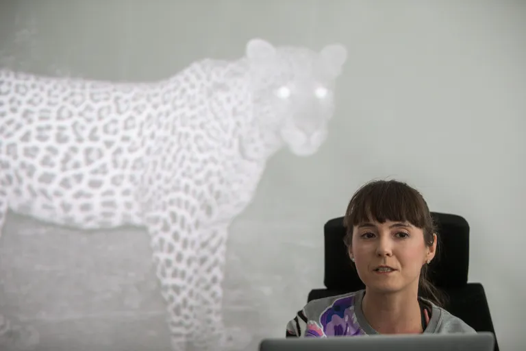 Eestit Veneetsia biennaalil esindav kunstnik Katja Novitskova. / Tairo Lutter/PM/Scanpix Baltic