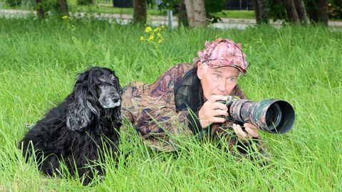 Loodushuviline Boriss Sinitsov käib fotojahil iga ilmaga