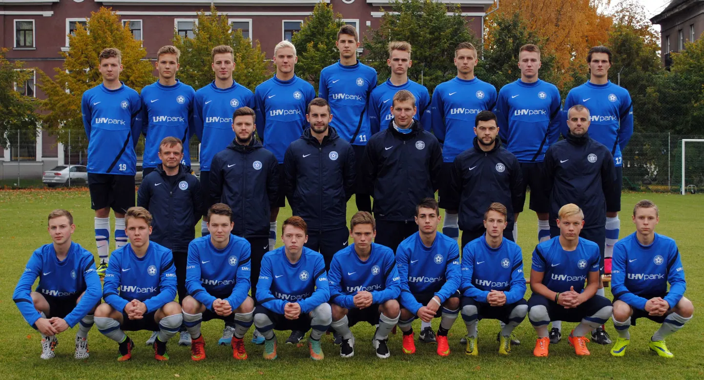 Eesti U17 koondis.