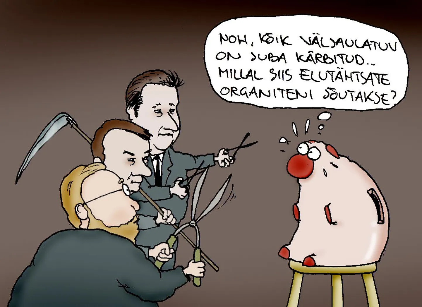 Eelarvet tuleb veel kärpida