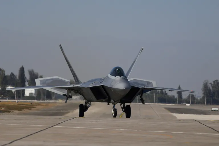 USA õhujõudude F-22.