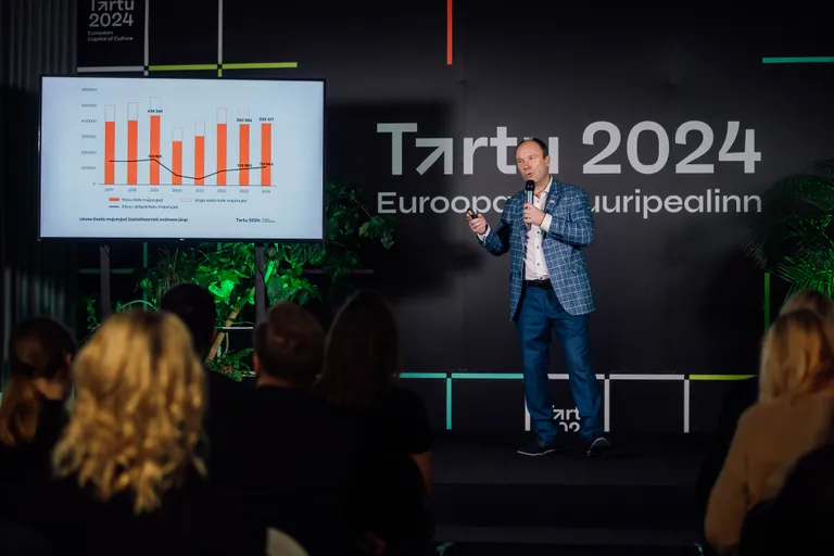 Tartu 2024 peakorraldaja Kuldar Leis.