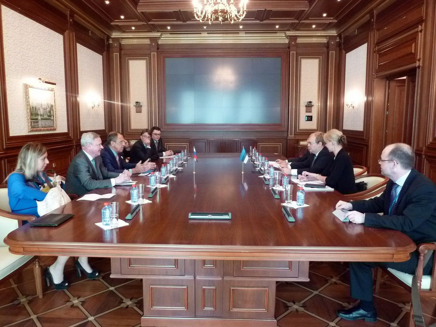 Urmas Paeti ja Sergei Lavrovi kohtumine Kaliningradis.