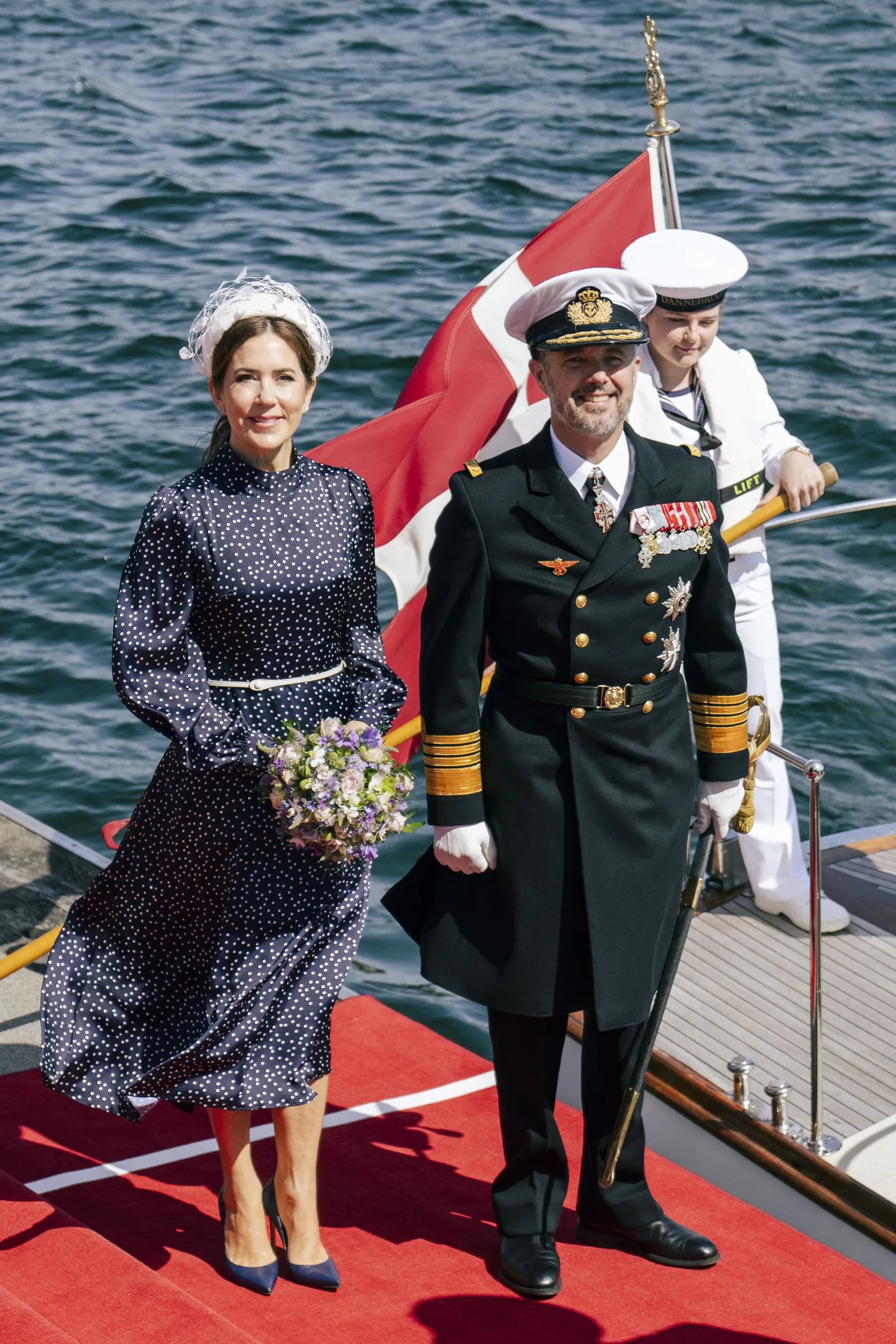 Taani kuningas Frederik X ja kuninganna Mary 2. mail 2024 Kopenhaagenis.