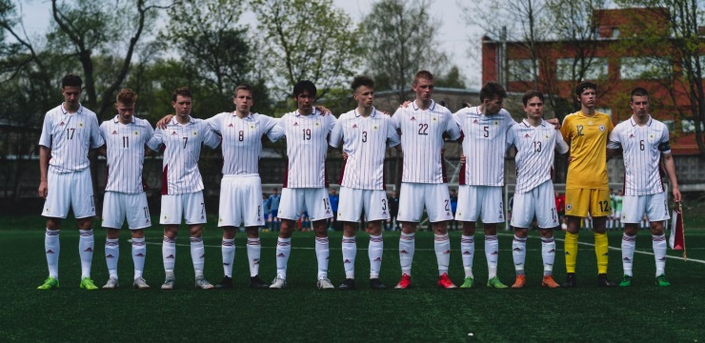 Latvijas U-17 izlases futbolisti
