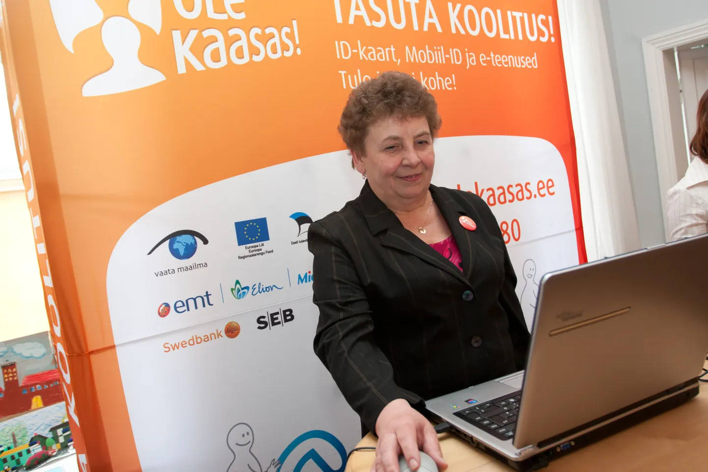 60-aastane paidelanna Maire Levol püstitas projekti «Ole kaasas!» lühikoolitusrekordi.