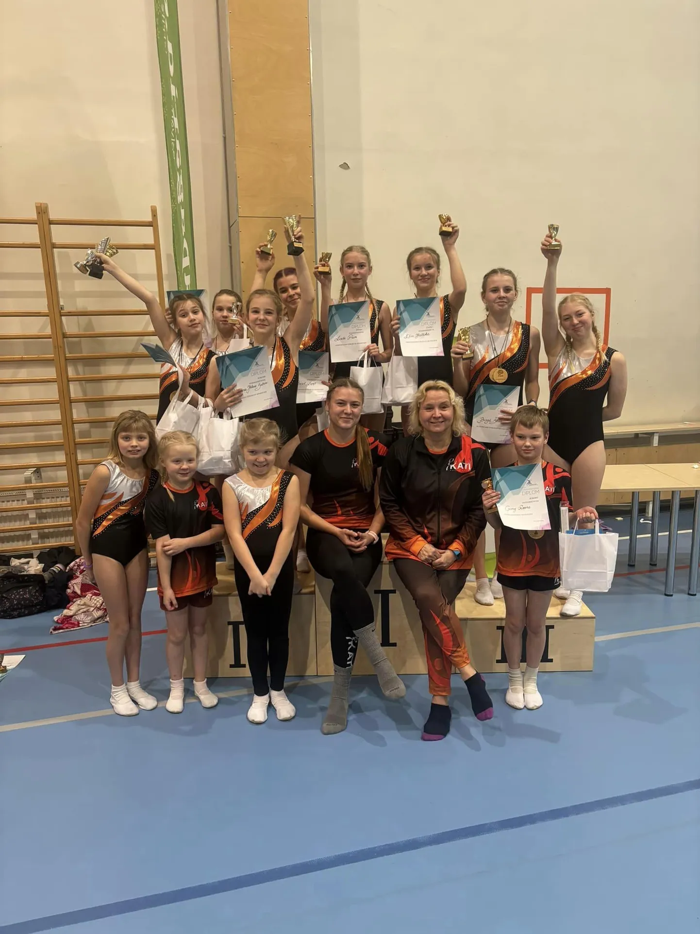 Kati spordiklubi kasvandikud tulid koju 11 auhinnalise kohaga.