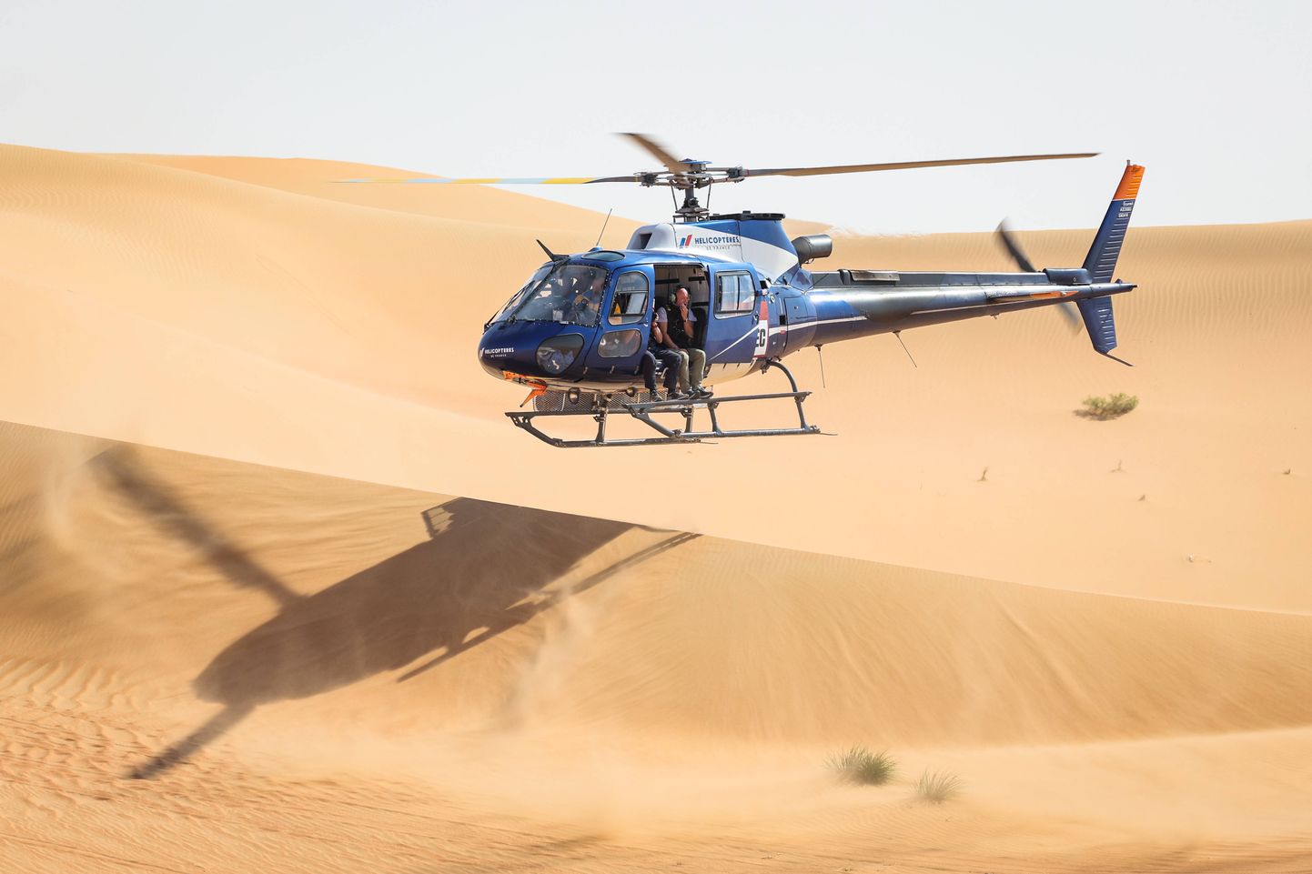 Helikopter Dakari rallil.