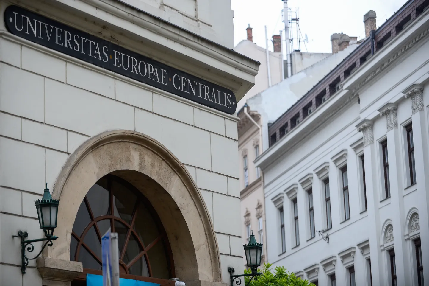 Kesk-Euroopa Ülikooli õppehoone Budapestis.