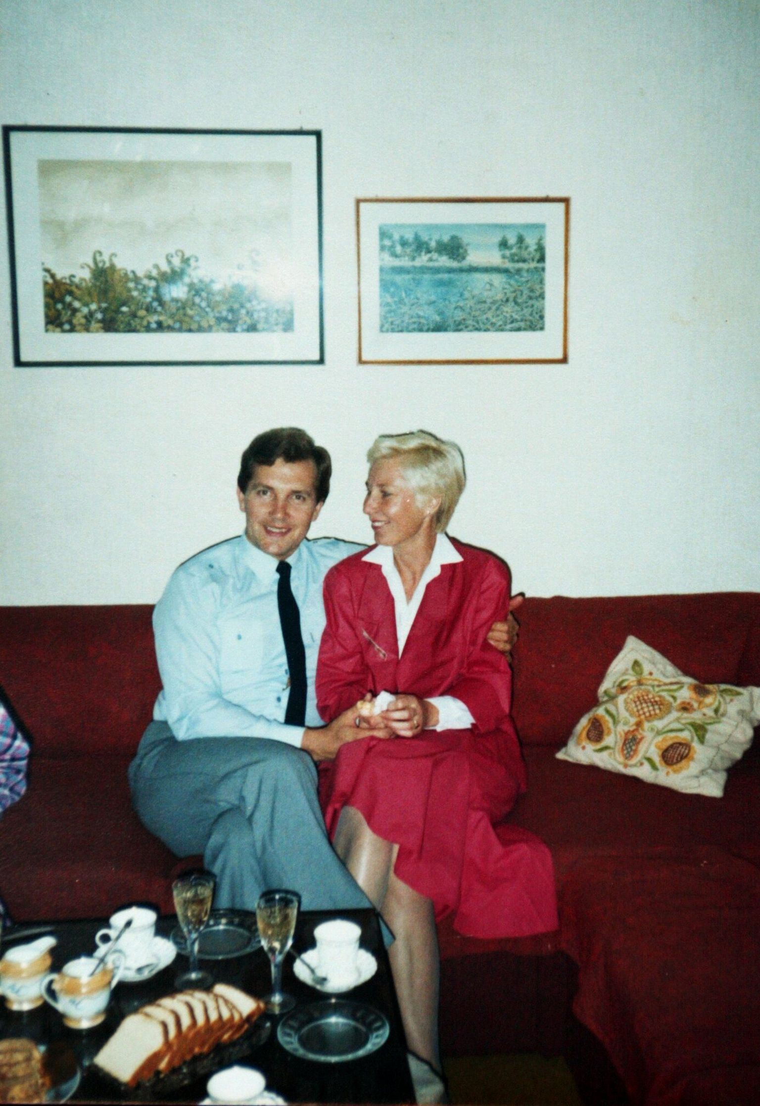 Sirje Piht koos abikaasa Avo Pihtiga aastal 1993.