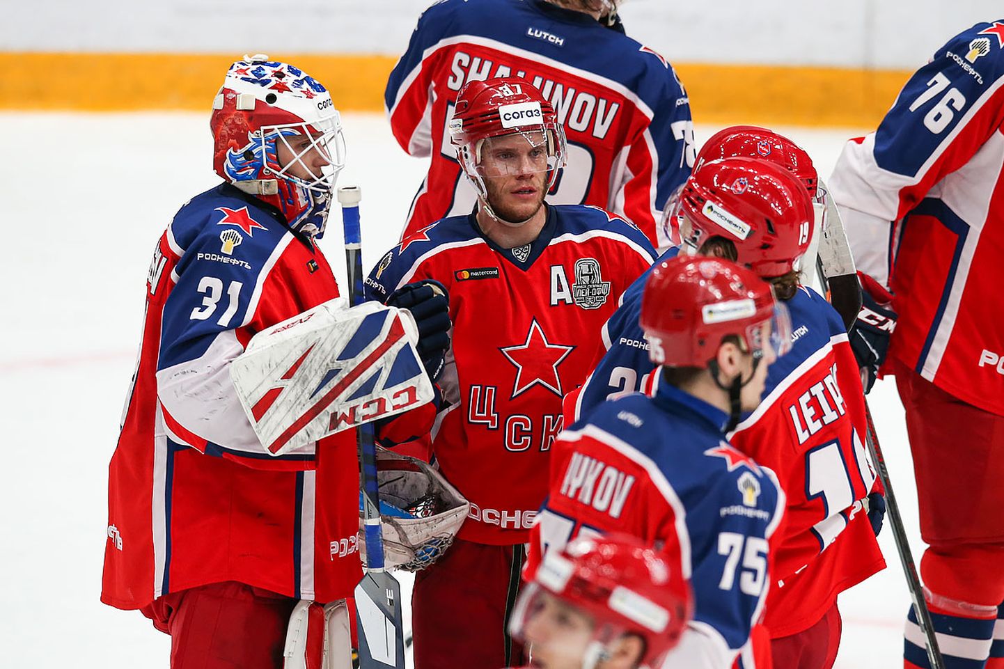 Maskavas CSKA hokejisti