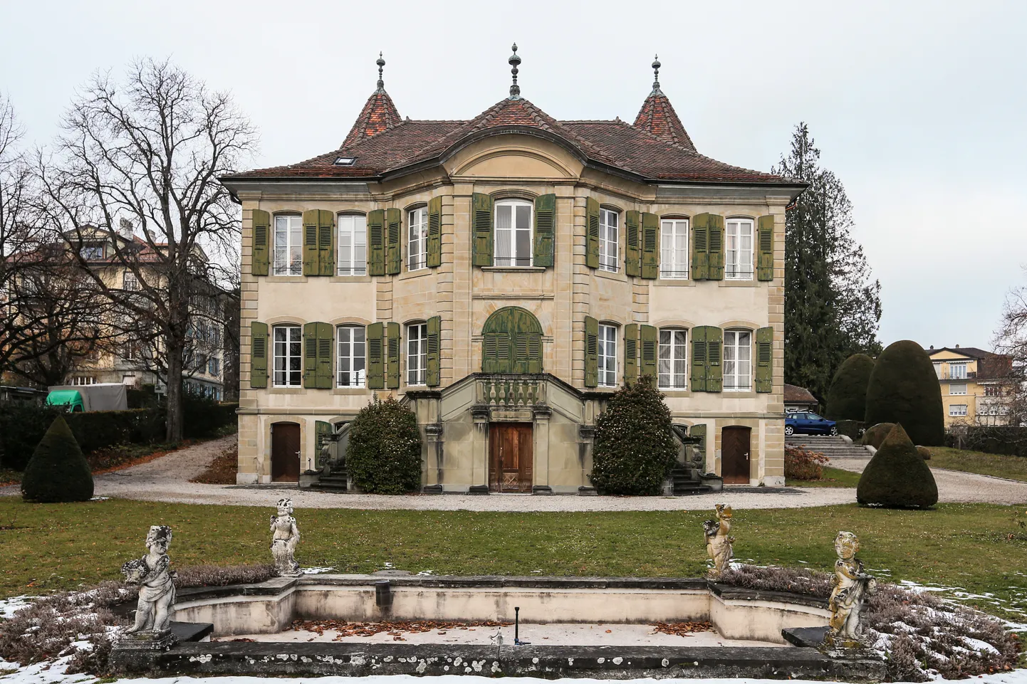 Rahvusvahelise Spordikohtu (CAS) maja Lausanne'is, Šveitsis.