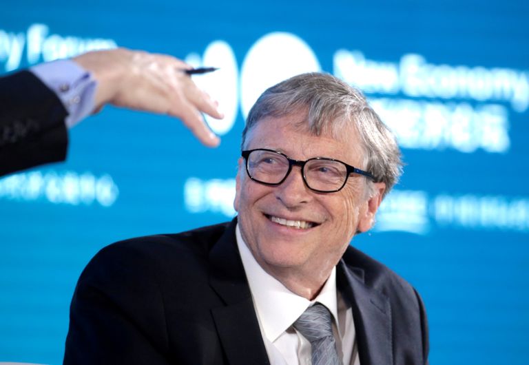 Bill Gates novembris 2019 majandusfoorumil Hiinas Pekingis