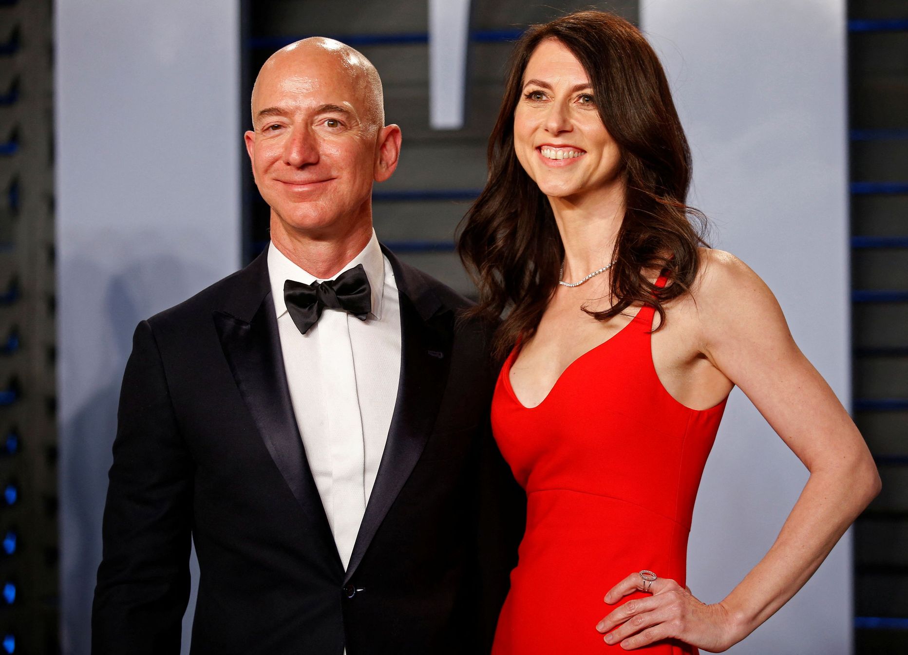 Jeff Bezos ja eksabikaasa MacKenzie Scott, 2018.