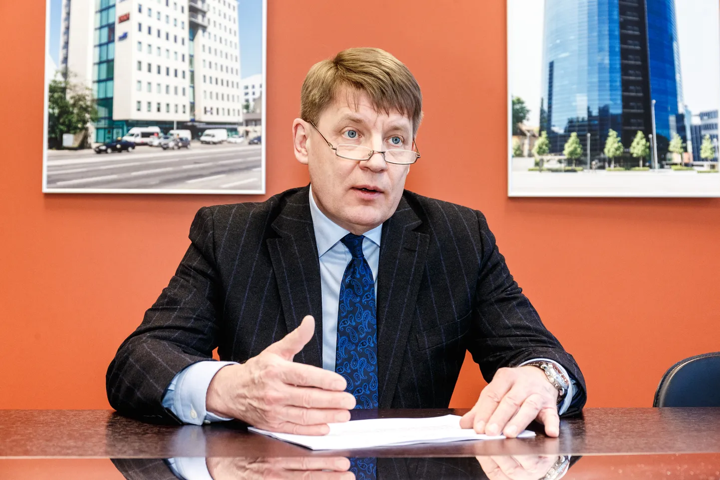 Pildil Nordeconi suuromanik Toomas Luman.