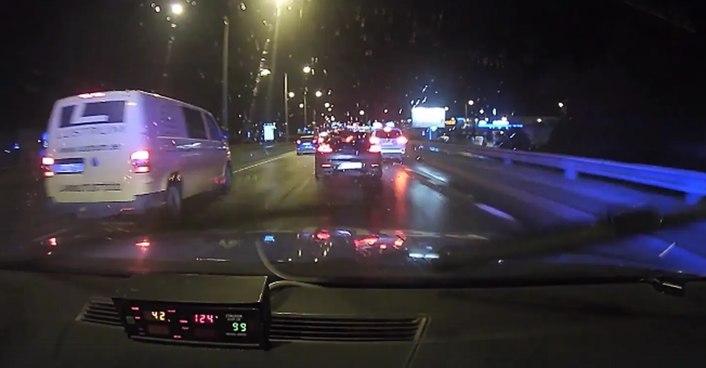 Полицейская погоня.