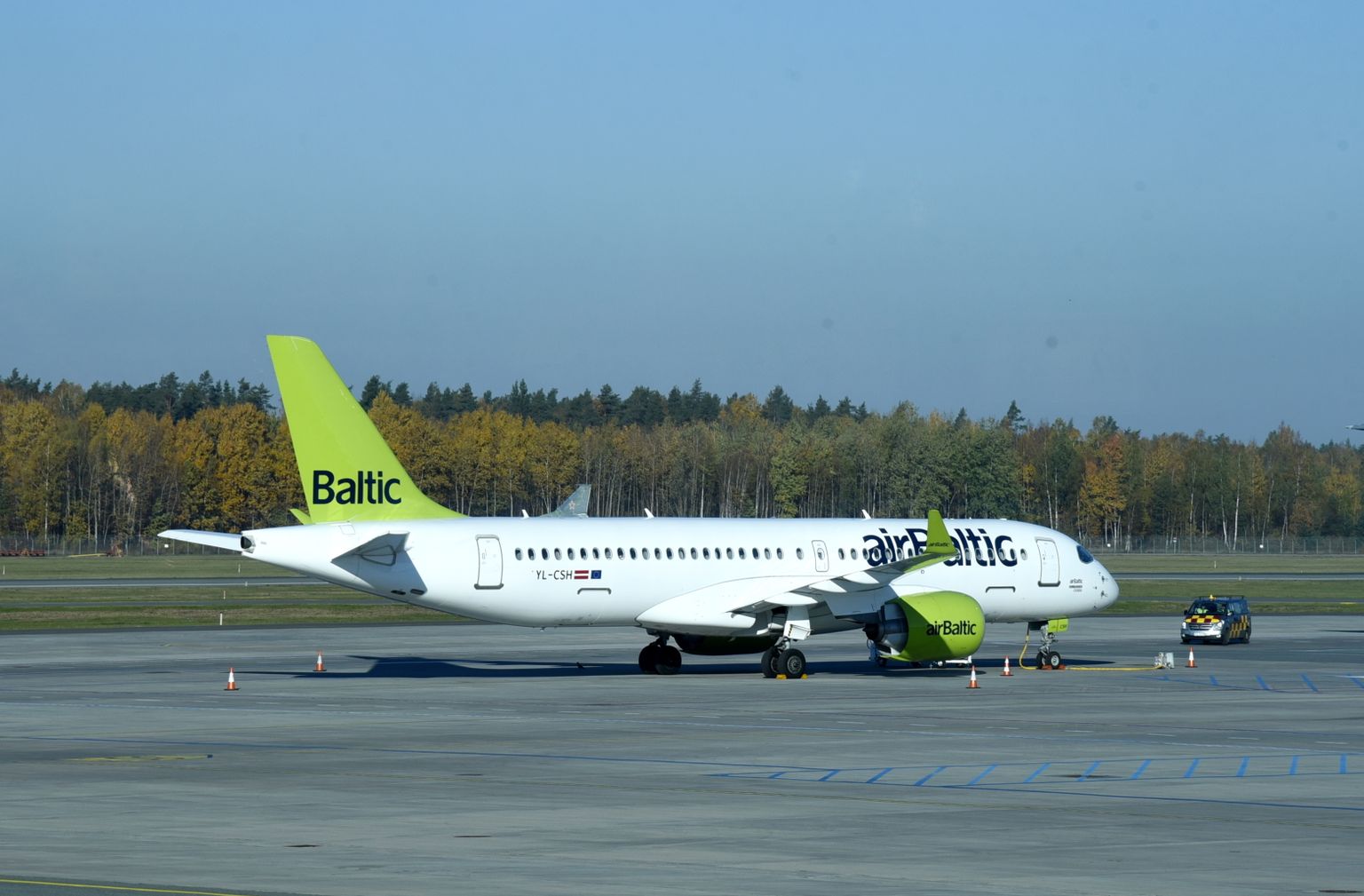 Ziņojums Airbaltic Lidmašīna Pērn Bijusi Iesaistīta Mediju