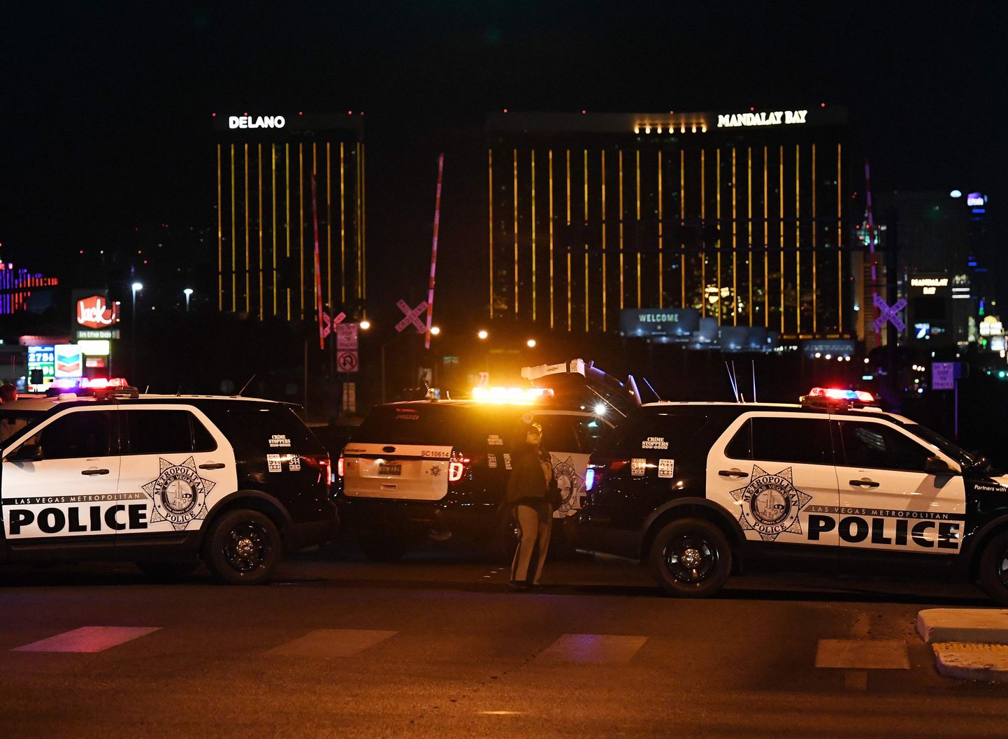 Las Vegase tulistamise sündmuskoht