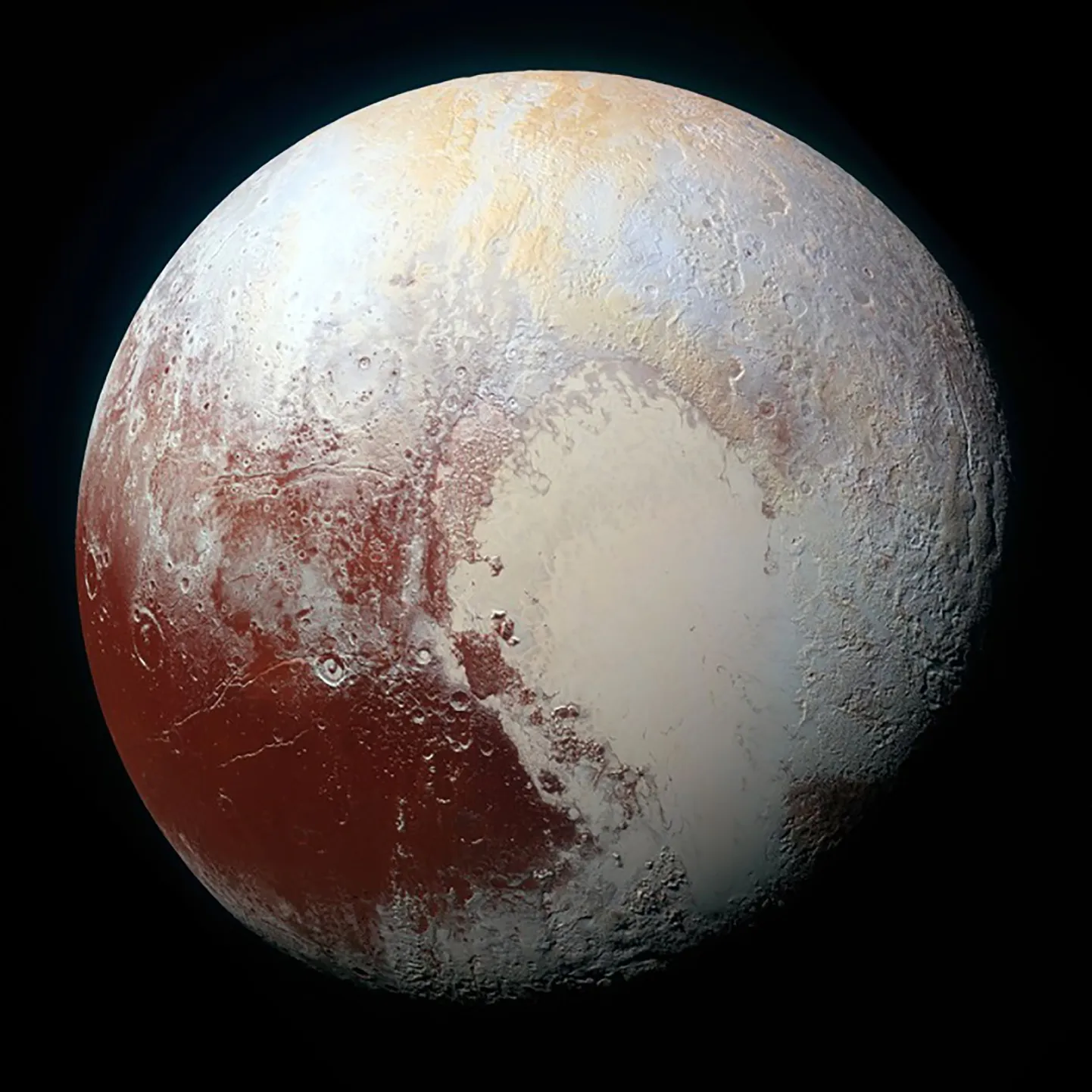 Uus pilt Pluutost, mille tegi NASA New Horizonsi kosmosesond.