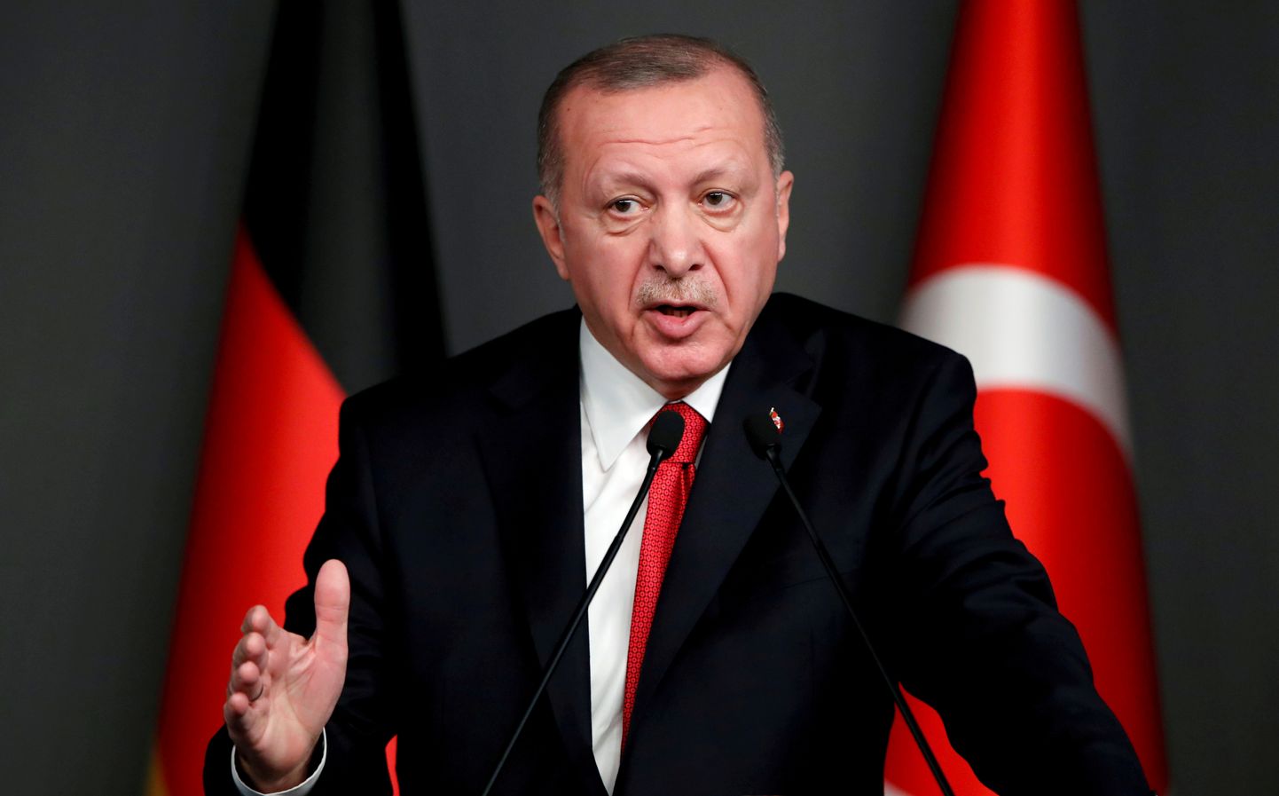 Turcijas prezidents Redžeps Tajips Erdoans