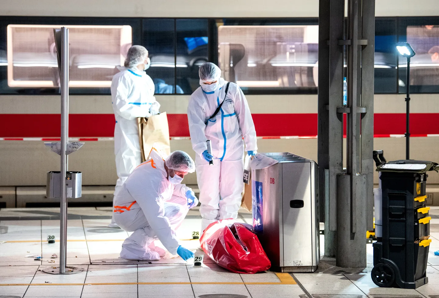 Uzbrukums Hamburgas centrālajā dzelzceļa stacijā