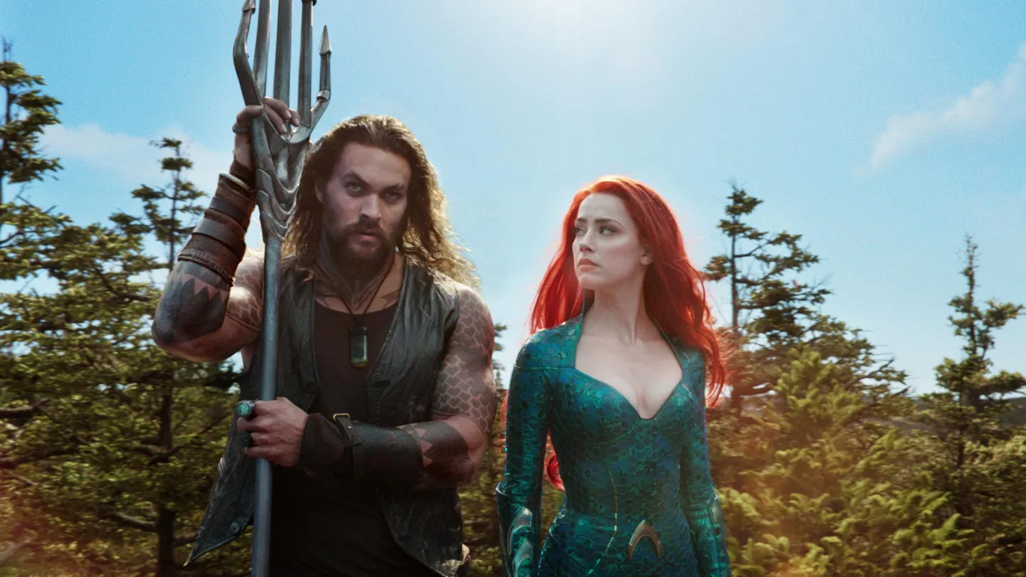 Jason Momoa & Amber Heard.
Aquaman (2018)