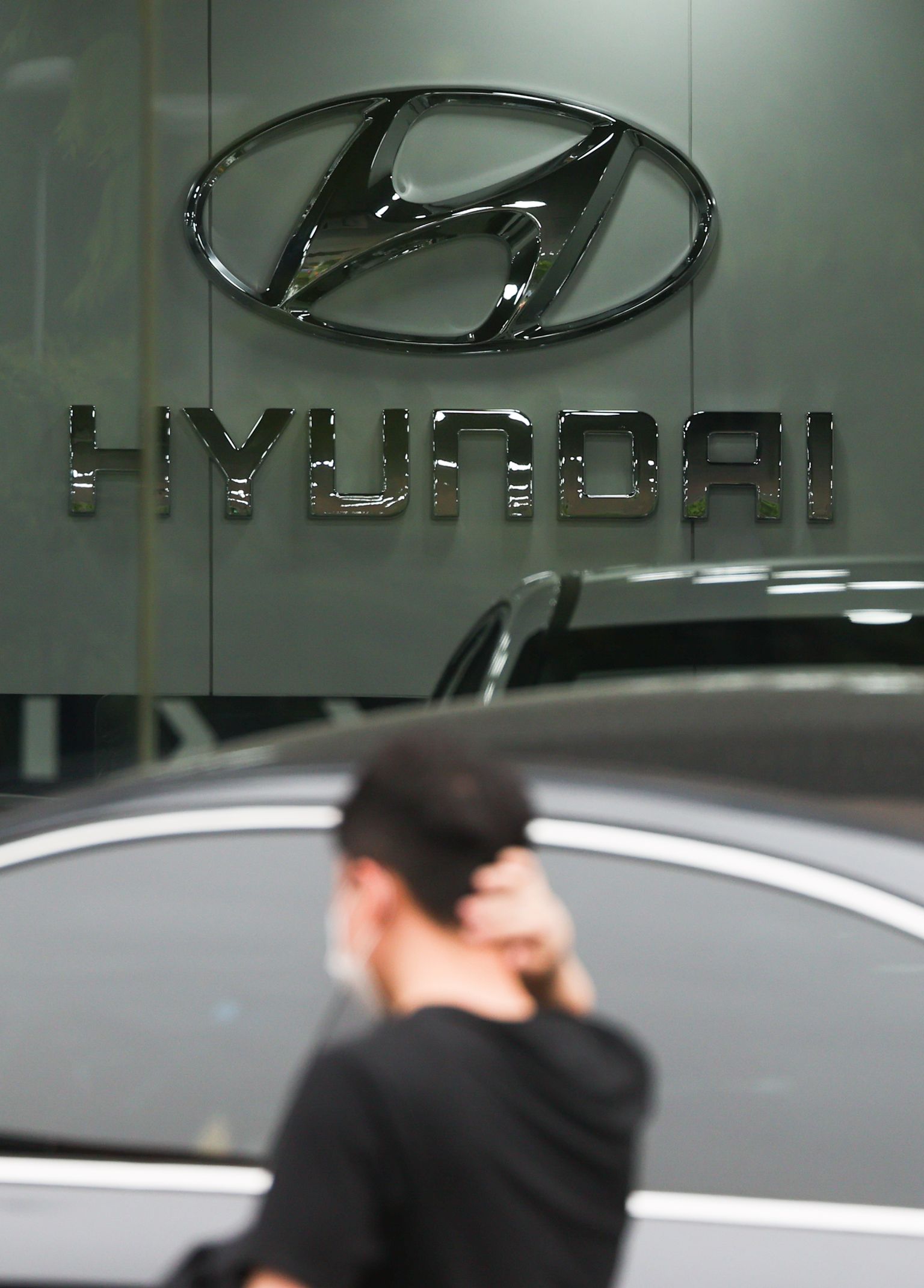 Логотип Hyundai.