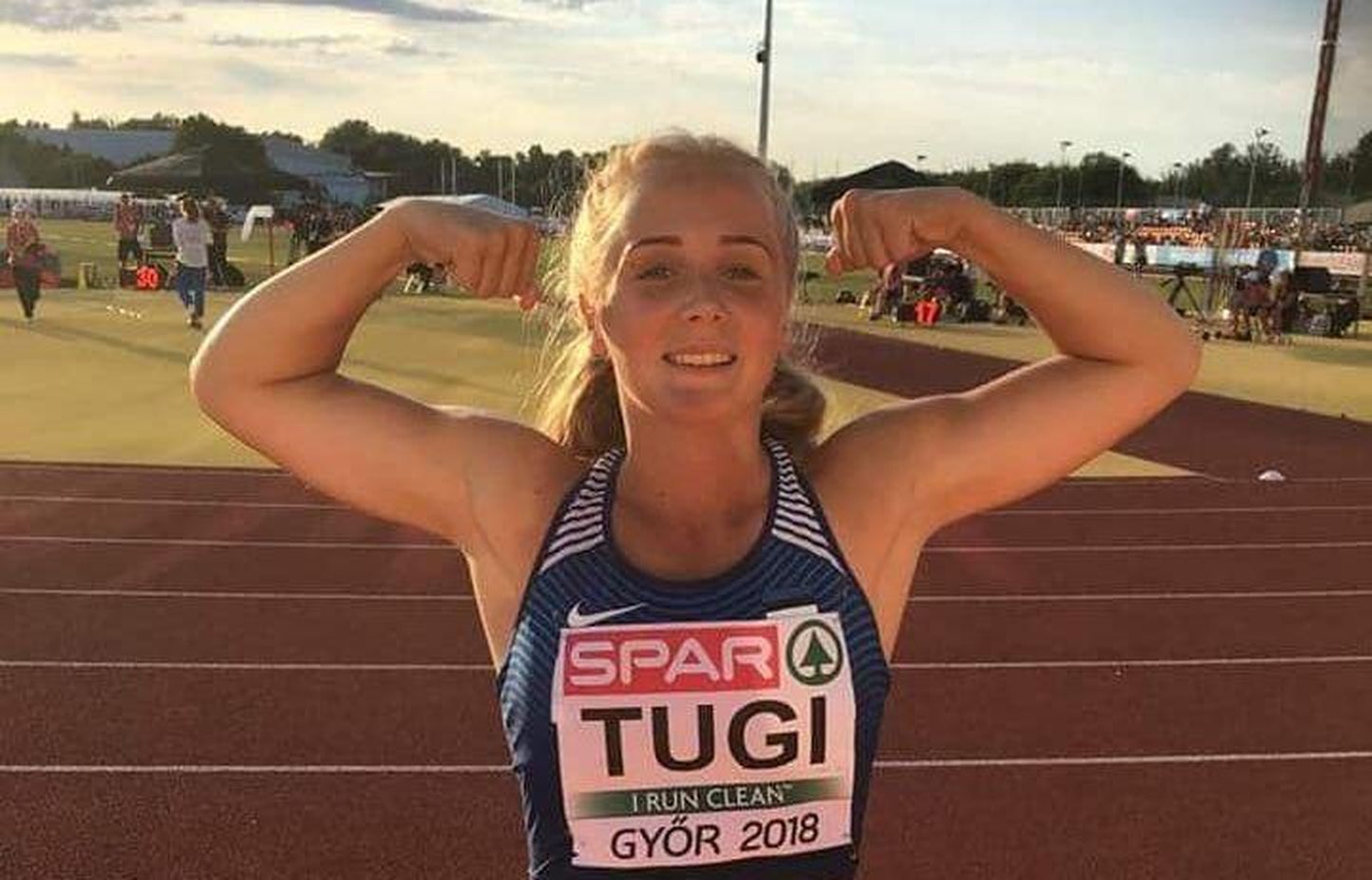Kergejõustikuklubi Karksi Sport sportlane Gedly Tugi sai mullu Ungaris peetud alla 18-aastaste Euroopa kergejõustiku meistrivõistlustel pronksmedali ning kordas seda tulemust tänavu Rootsis peetud alla 20-aastaste tiitlivõistlusel.