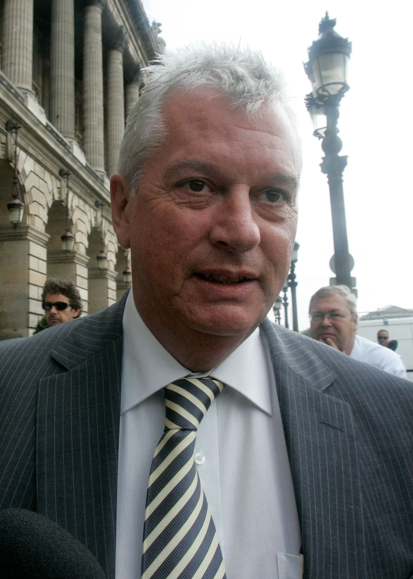 Renault' peainsener Pat Symonds.