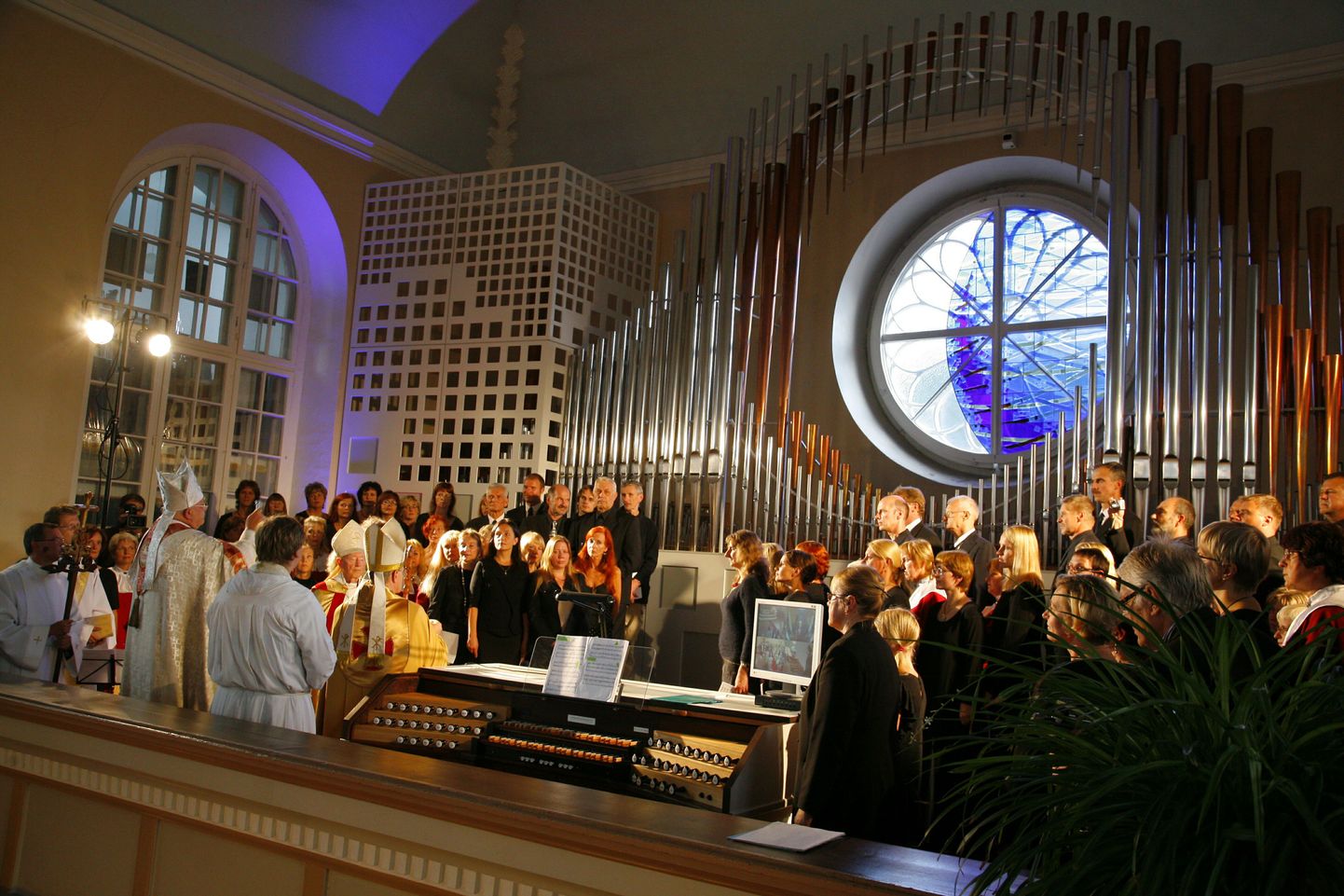 Eile õhtul õnnistati Pärnu Eliisabeti kiriku uus orel.