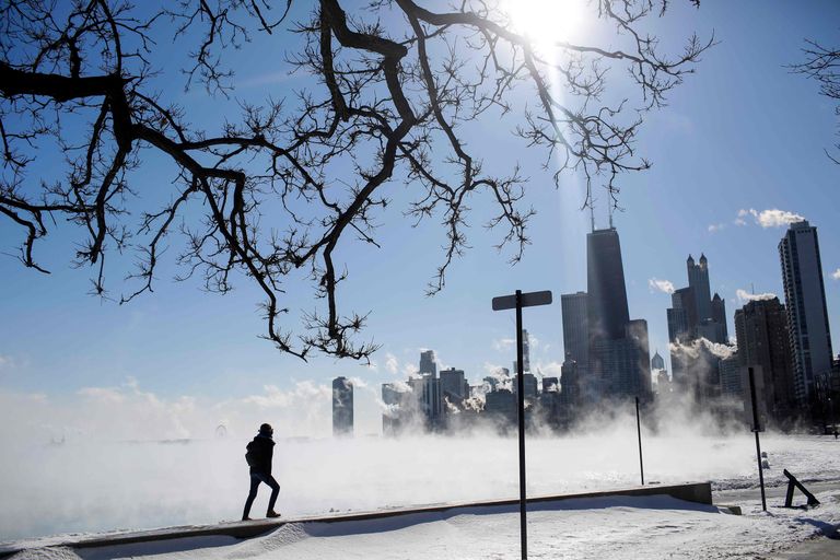 Arktiliselt külm ilm Chicagos