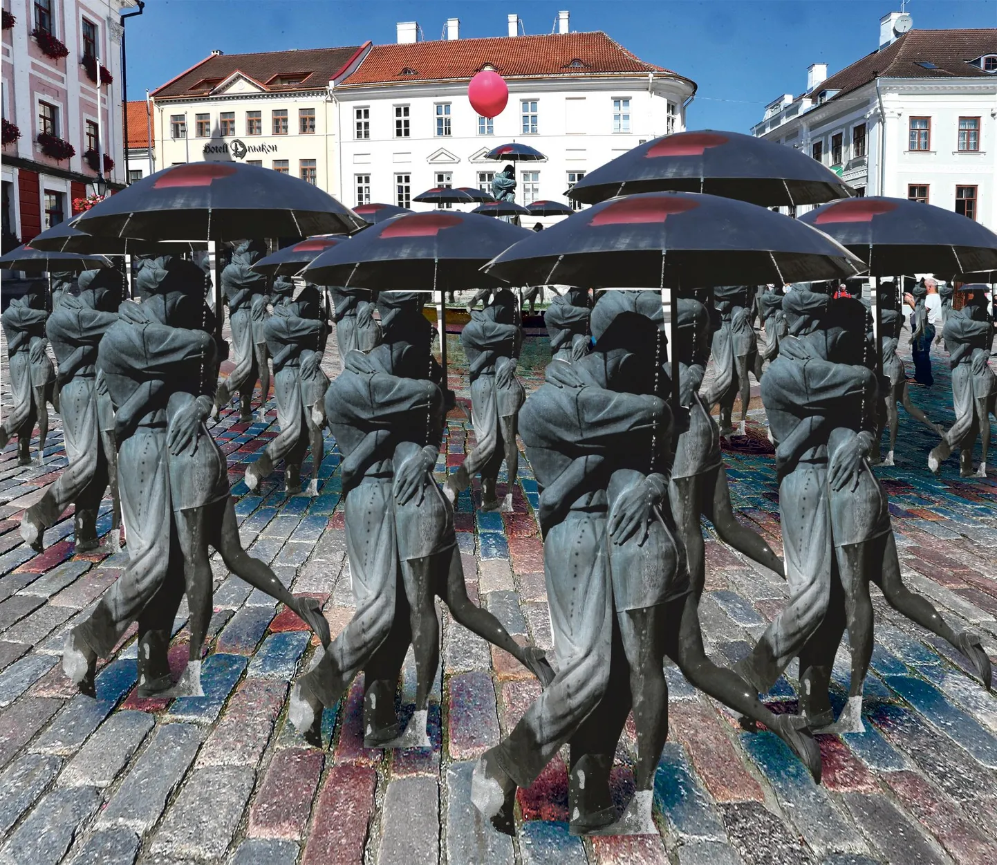 Linnapea nimetas suudlejate kavandatavaks arvuks 20 000 ja mainis, et sellest võiks saada maailmarekord.