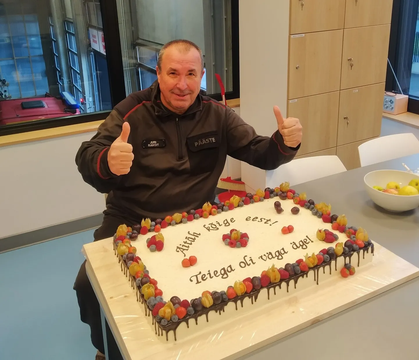 Juri Ravoit teenis päästeametis 40 aastat.